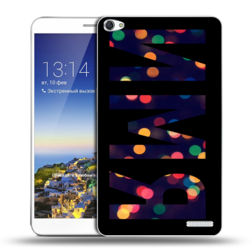 Пластиковый чехол на Huawei MediaPad X1 7.0 с принтом ИМЯ