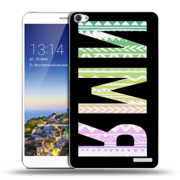 Пластиковый чехол на Huawei MediaPad X1 7.0 с принтом ИМЯ
