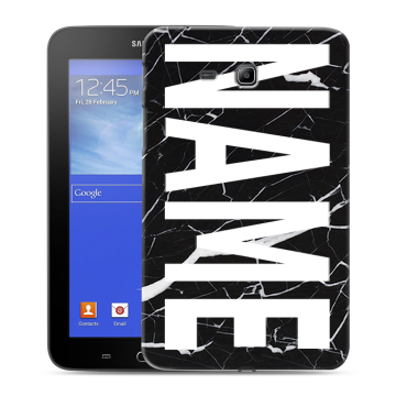 Силиконовый чехол на Samsung GALAXY Tab 3 Lite с принтом NAME