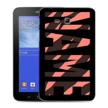 Силиконовый чехол на Samsung GALAXY Tab 3 Lite с принтом NAME
