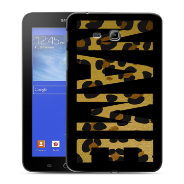 Силиконовый чехол на Samsung GALAXY Tab 3 Lite с принтом NAME