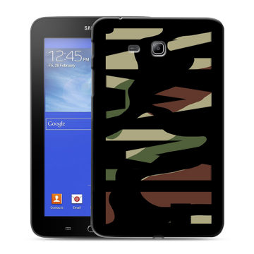 Силиконовый чехол на Samsung GALAXY Tab 3 Lite с принтом NAME