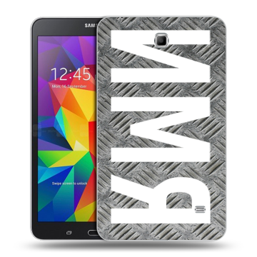 Силиконовый чехол на Samsung GALAXY Tab 4 7.0 с принтом ИМЯ
