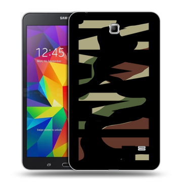 Силиконовый чехол на Samsung GALAXY Tab 4 7.0 с принтом NAME