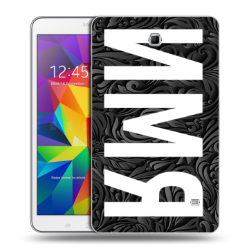 Силиконовый чехол на Samsung GALAXY Tab 4 8.0 с принтом ИМЯ