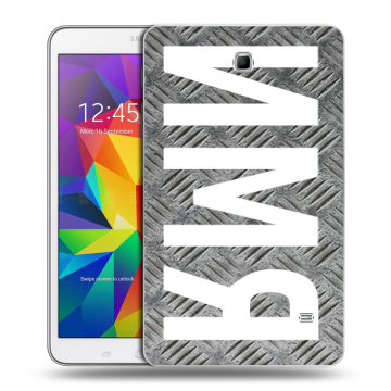 Силиконовый чехол на Samsung GALAXY Tab 4 8.0 с принтом ИМЯ