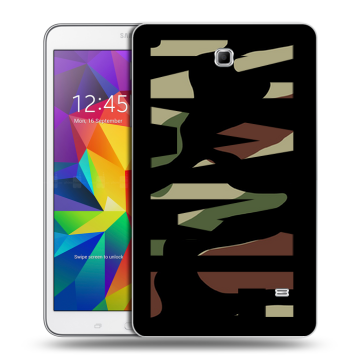 Силиконовый чехол на Samsung GALAXY Tab 4 8.0 с принтом NAME