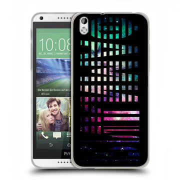 Силиконовый чехол на HTC Desire 816 с принтом ФАМИЛИЯ