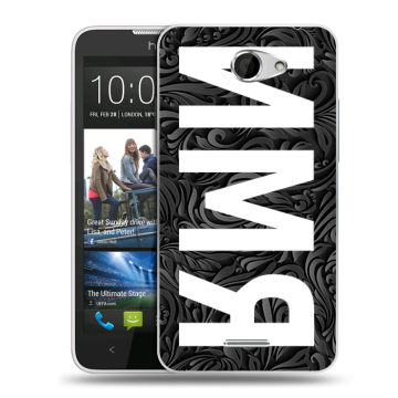 Пластиковый чехол на HTC Desire 516 с принтом ИМЯ