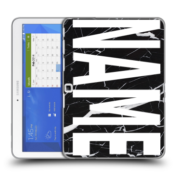 Силиконовый чехол на Samsung Galaxy Tab 4 10.1 с принтом NAME