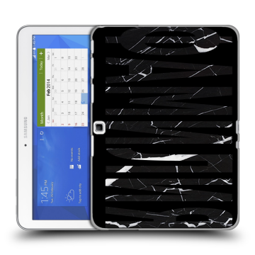 Силиконовый чехол на Samsung Galaxy Tab 4 10.1 с принтом ФАМИЛИЯ