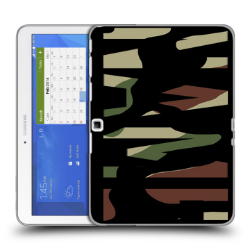 Силиконовый чехол на Samsung Galaxy Tab 4 10.1 с принтом NAME