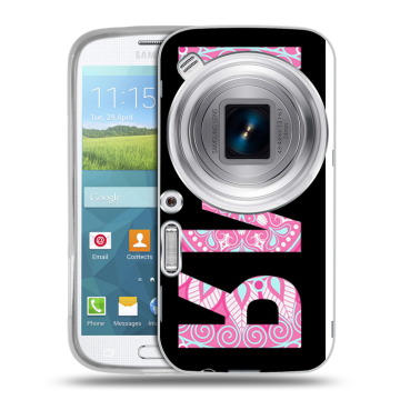 Пластиковый чехол на Samsung Galaxy K Zoom с принтом ИМЯ