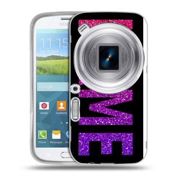 Пластиковый чехол на Samsung Galaxy K Zoom с принтом NAME