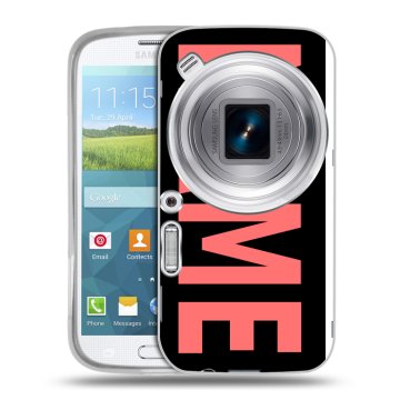 Пластиковый чехол на Samsung Galaxy K Zoom с принтом NAME