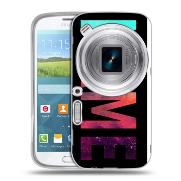 Пластиковый чехол на Samsung Galaxy K Zoom с принтом NAME