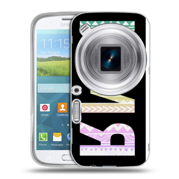 Пластиковый чехол на Samsung Galaxy K Zoom с принтом ИМЯ