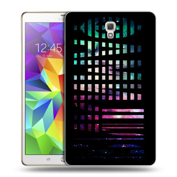 Силиконовый чехол на Samsung Galaxy Tab S 8.4 с принтом ФАМИЛИЯ