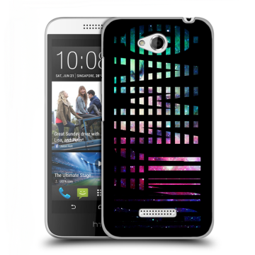 Силиконовый чехол на HTC Desire 616 с принтом ФАМИЛИЯ