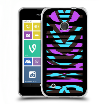 Пластиковый чехол на Nokia Lumia 530 с принтом ФАМИЛИЯ