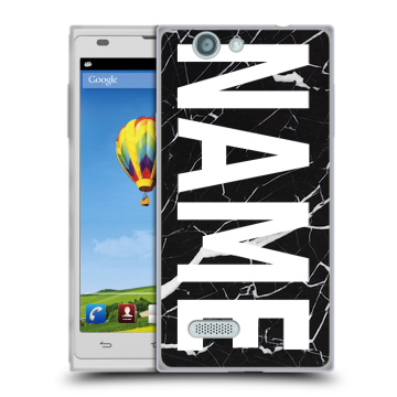 Пластиковый чехол на ZTE Blade L2 с принтом NAME