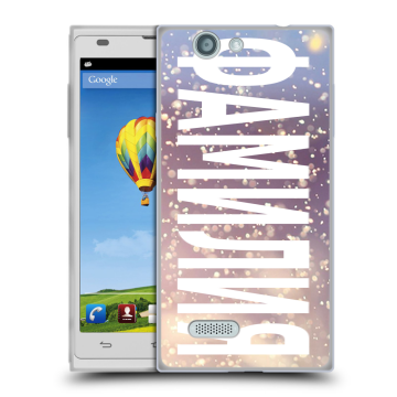 Пластиковый чехол на ZTE Blade L2 с принтом ФАМИЛИЯ
