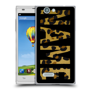 Пластиковый чехол на ZTE Blade L2 с принтом NAME