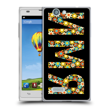 Пластиковый чехол на ZTE Blade L2 с принтом ИМЯ