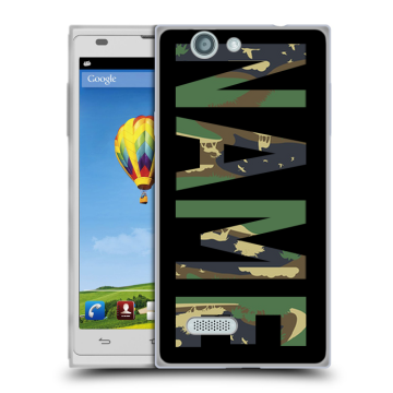 Пластиковый чехол на ZTE Blade L2 с принтом NAME