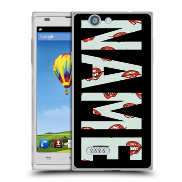 Пластиковый чехол на ZTE Blade L2 с принтом NAME