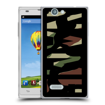 Пластиковый чехол на ZTE Blade L2 с принтом NAME