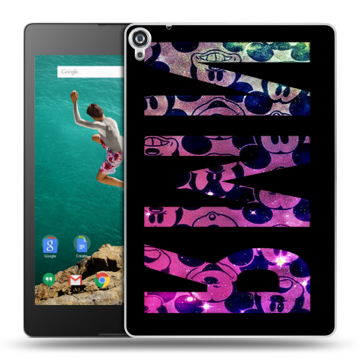 Пластиковый чехол на Google Nexus 9 с принтом ИМЯ