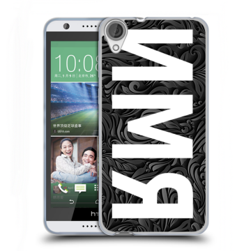 Силиконовый чехол на HTC Desire 820 с принтом ИМЯ