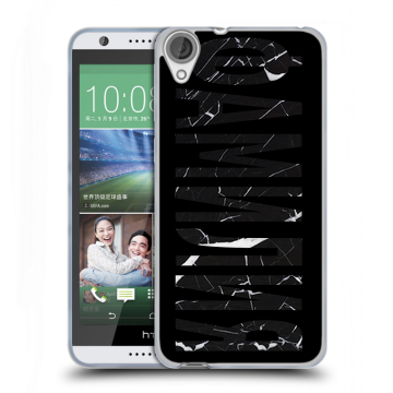 Силиконовый чехол на HTC Desire 820 с принтом ФАМИЛИЯ
