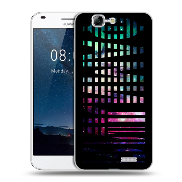 Силиконовый чехол на Huawei Ascend G7 с принтом ФАМИЛИЯ