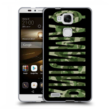 Пластиковый чехол на Huawei Ascend Mate 7 с принтом ФАМИЛИЯ