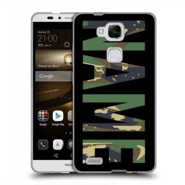 Пластиковый чехол на Huawei Ascend Mate 7 с принтом NAME