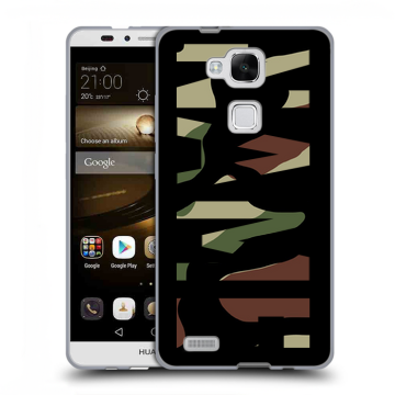 Пластиковый чехол на Huawei Ascend Mate 7 с принтом NAME