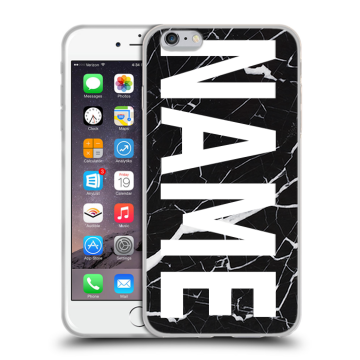 Силиконовый чехол на Iphone 6 Plus/6s Plus с принтом NAME