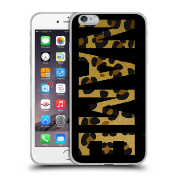 Силиконовый чехол на Iphone 6 Plus/6s Plus с принтом NAME