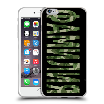 Силиконовый чехол на Iphone 6 Plus/6s Plus с принтом ФАМИЛИЯ