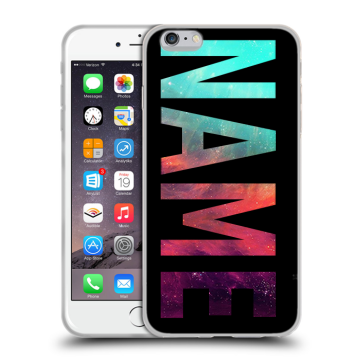 Силиконовый чехол на Iphone 6 Plus/6s Plus с принтом NAME