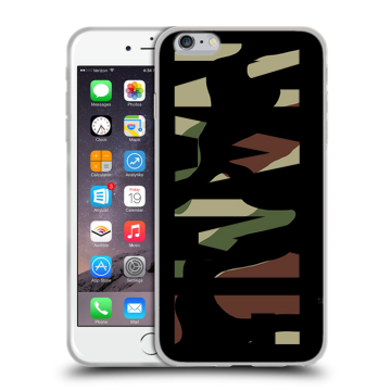 Силиконовый чехол на Iphone 6 Plus/6s Plus с принтом NAME
