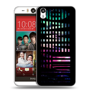 Пластиковый чехол на HTC Desire Eye с принтом ФАМИЛИЯ