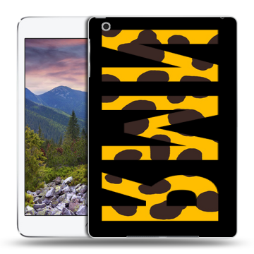 Силиконовый чехол на Ipad Mini 3 с принтом ИМЯ