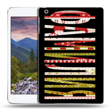 Силиконовый чехол на Ipad Mini 3 с принтом ФАМИЛИЯ