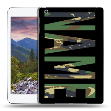 Силиконовый чехол на Ipad Mini 3 с принтом NAME