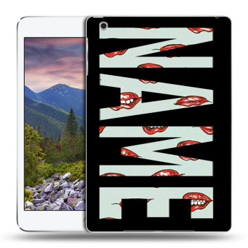 Силиконовый чехол на Ipad Mini 3 с принтом NAME