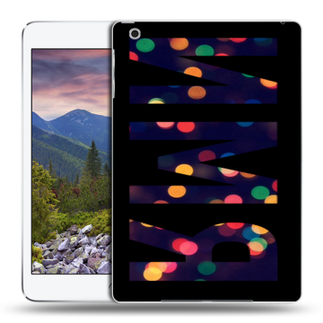 Силиконовый чехол на Ipad Mini 3 с принтом ИМЯ