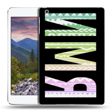 Силиконовый чехол на Ipad Mini 3 с принтом ИМЯ